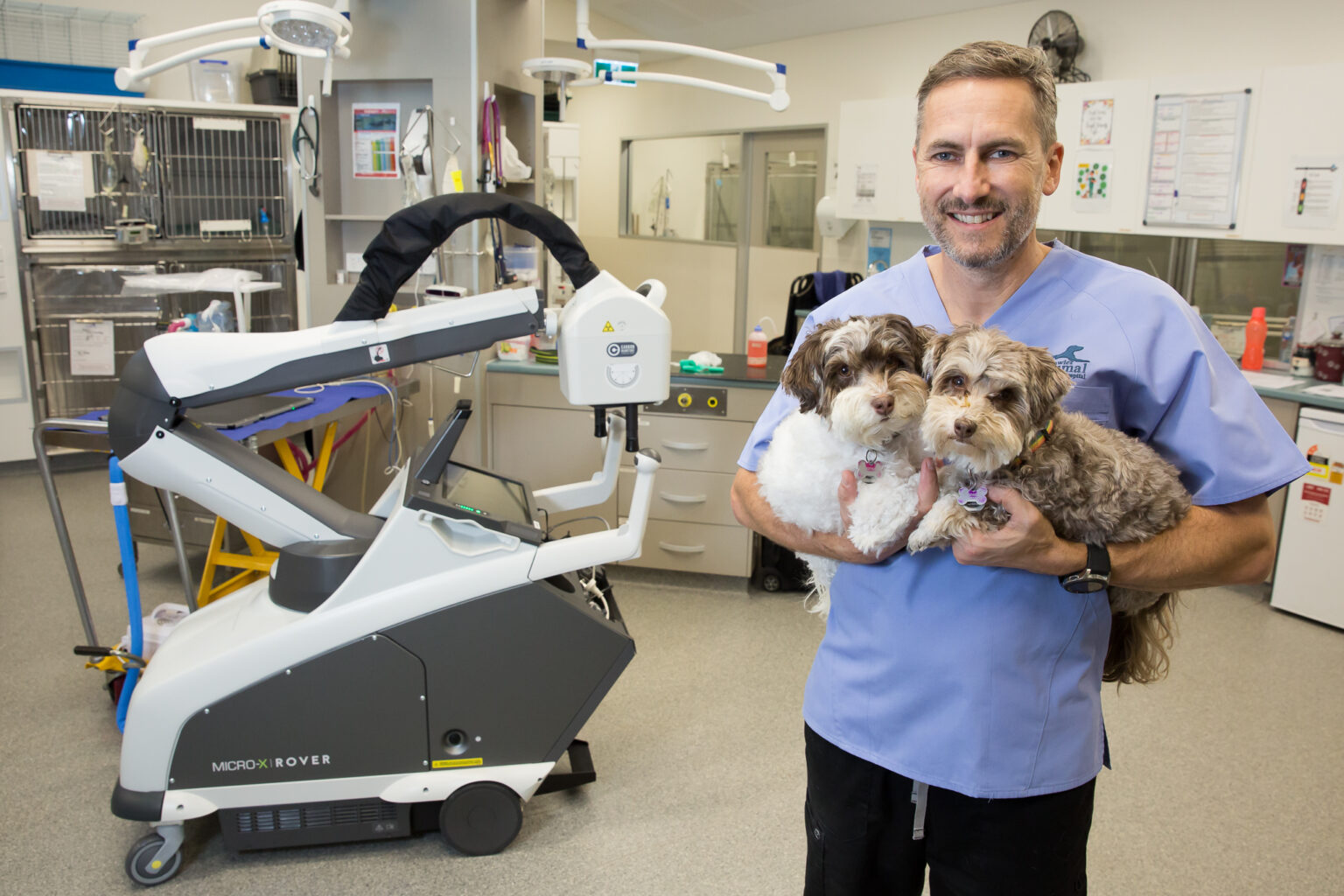 Dr Steve excited about the future of XRays Gawler Animal Hospital